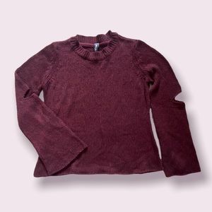 Maroon Sweater by Design Lab